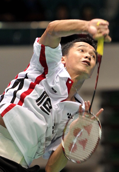 印尼羽毛球队绝杀丹麦羽毛球队，陶菲克高光表现